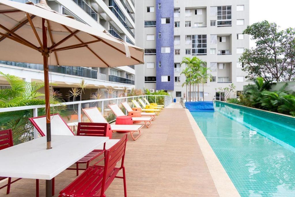 #THD314# Apartamento 2Q sofisticado no St Bueno Goiânia Exterior foto